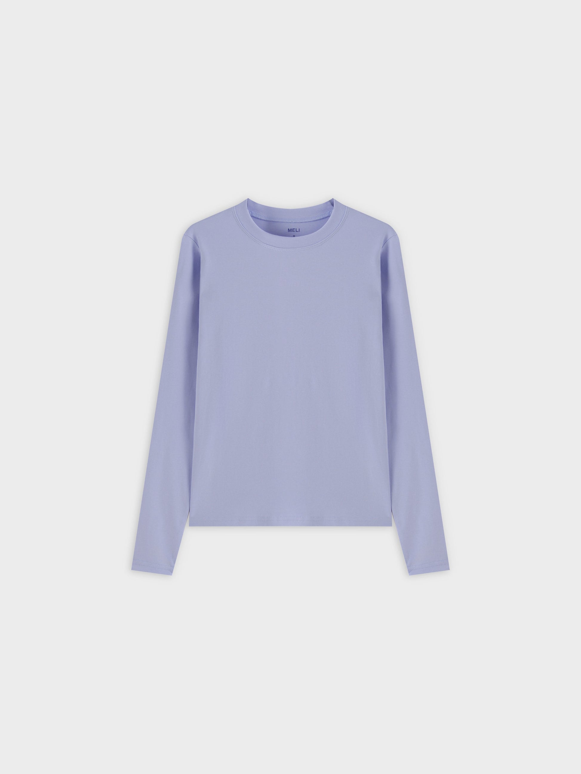 CLASSIC TEE LONG SLEEVE-DUSTY BLUE-0