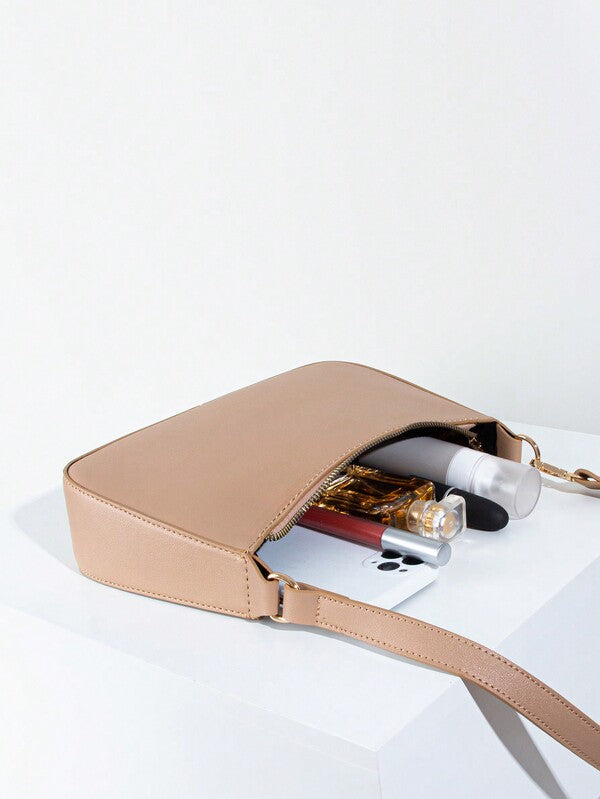 Underarm Single Strap Baguette Bag