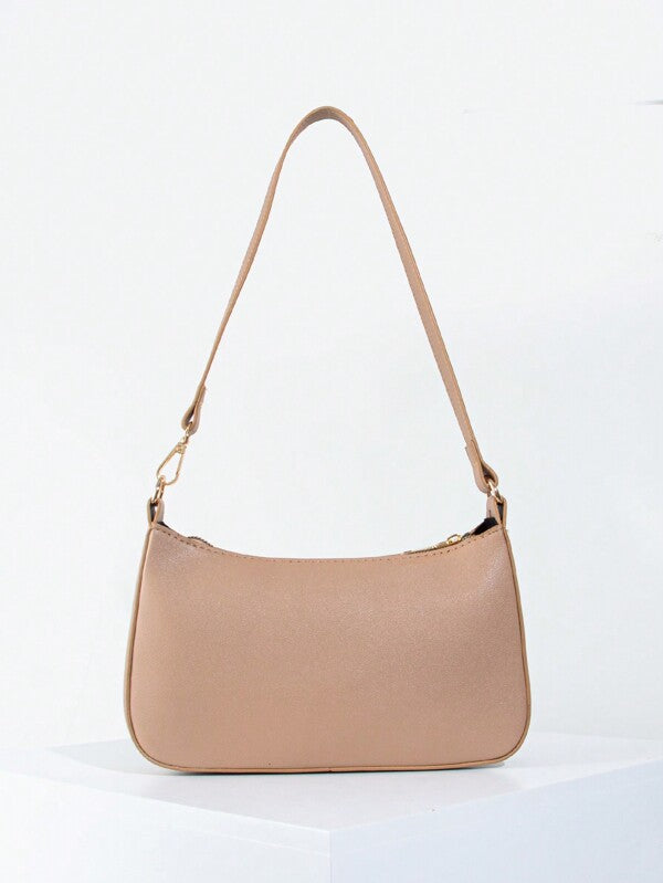 Underarm Single Strap Baguette Bag