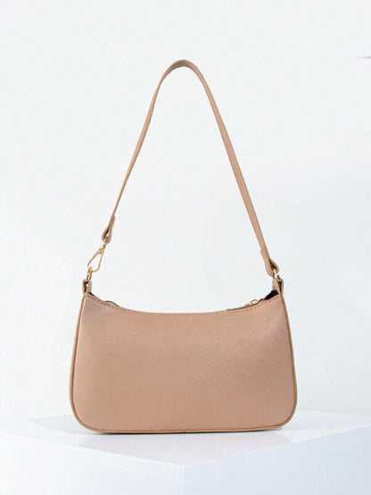 Underarm Single Strap Baguette Bag