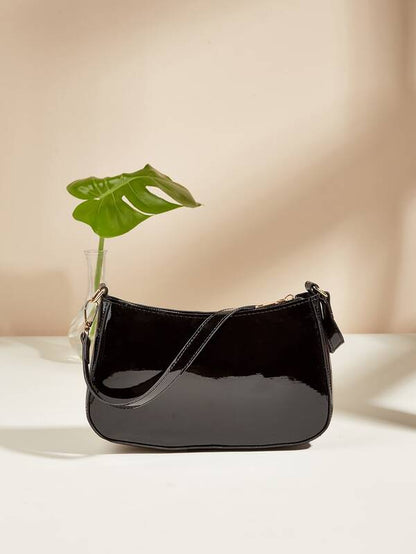 Underarm Single Strap Baguette Bag