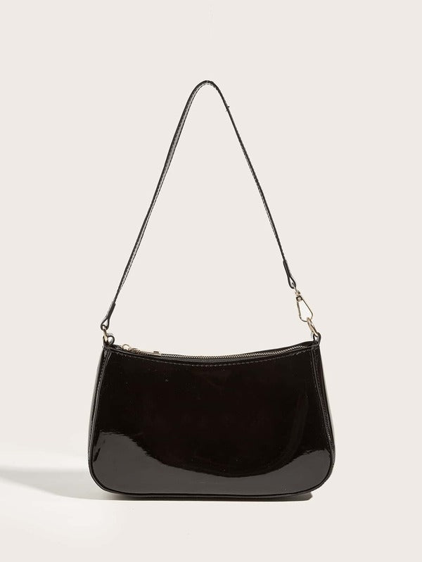 Underarm Single Strap Baguette Bag